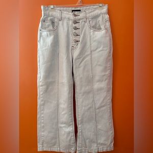 Momokrom White Denim Jeans